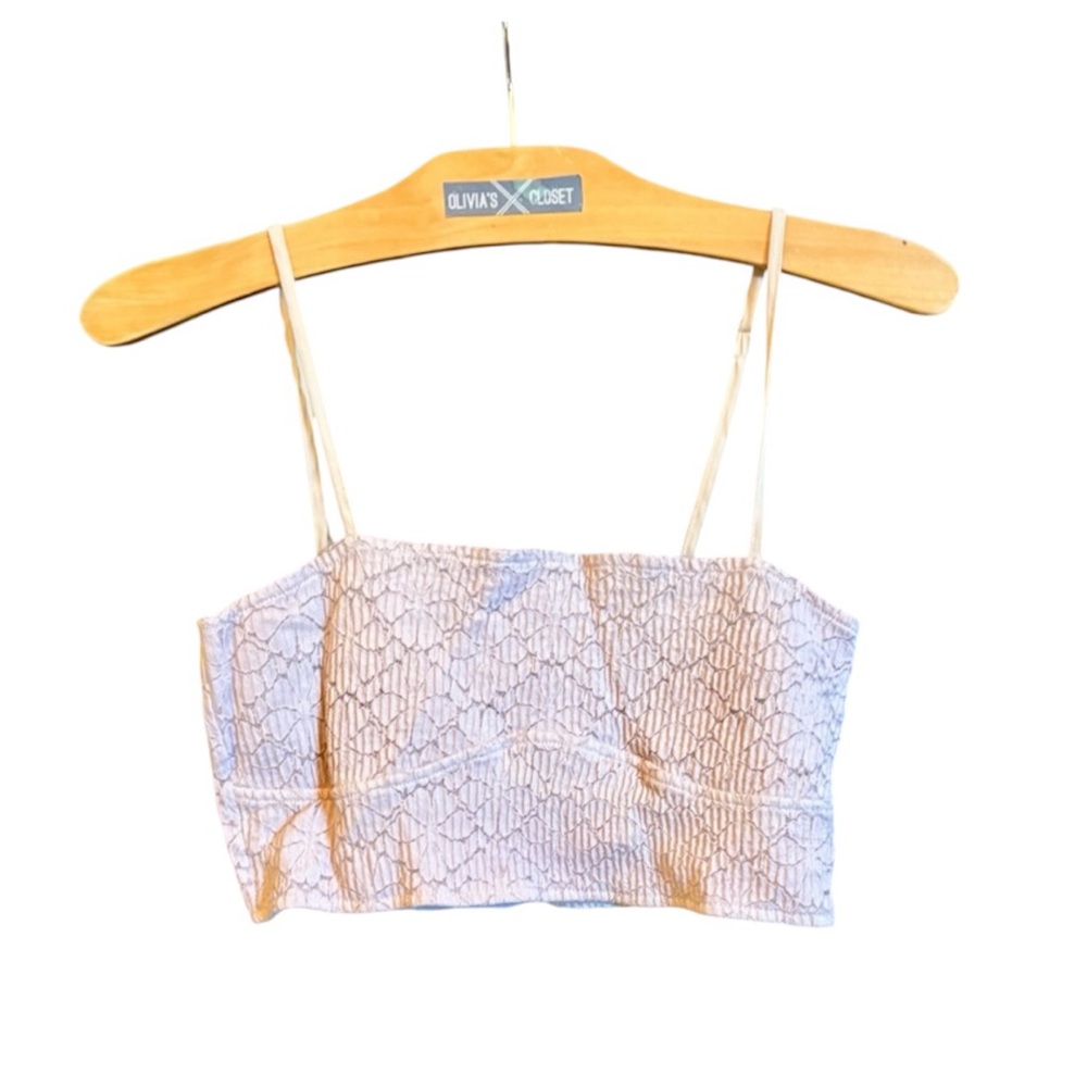 Zara Beige Patterned Camisole